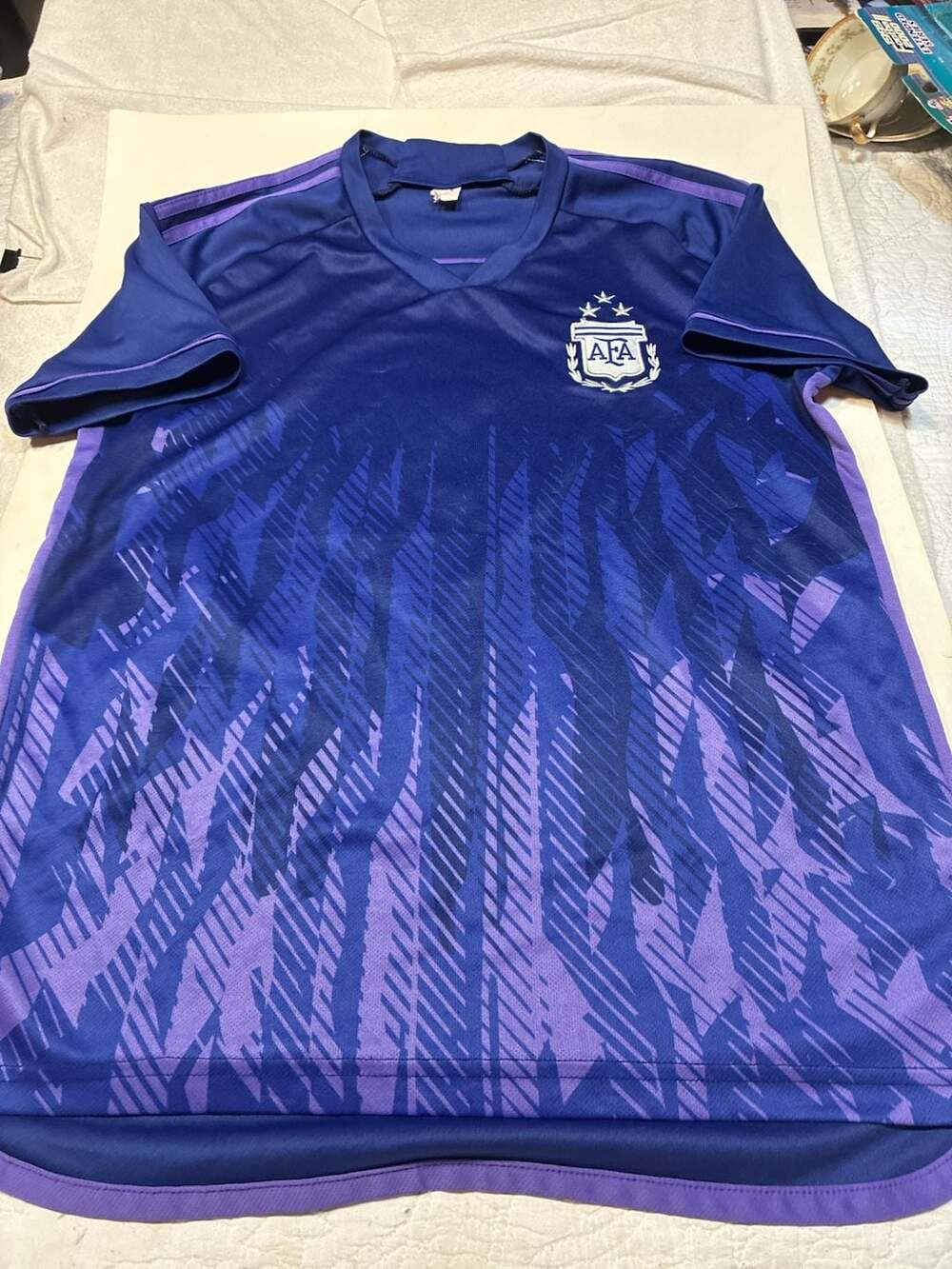Adidas Argentina 2022 World Cup Away Jersey Size M